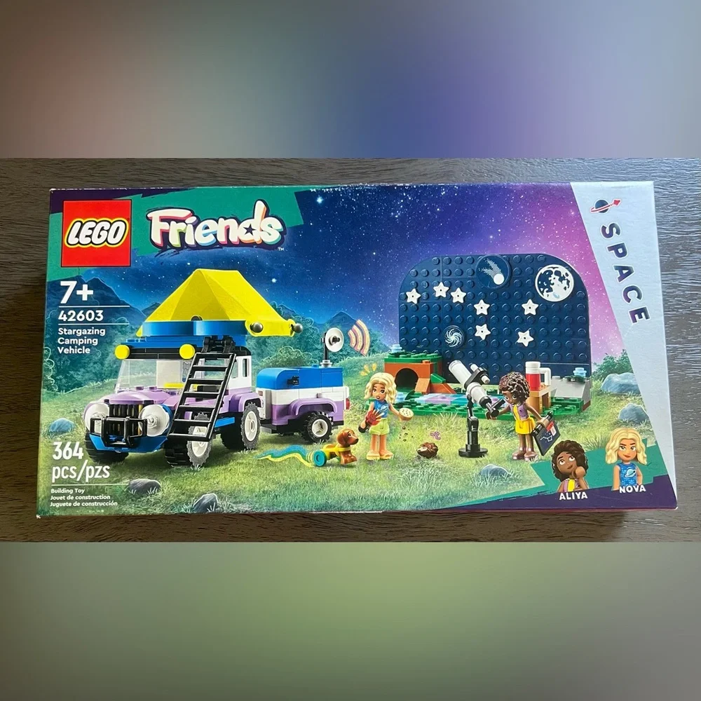 LEGO Friends Stargazing Adventure Set - Blue, Purple, Yellow